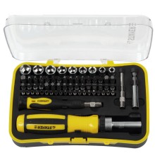 STAYER Compact-65, 65 предм., реверсивная отвертка с насадками (25310-H65)