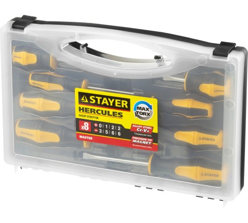 STAYER 8 шт., набор отверток 25055-H8_z02