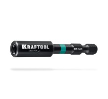 KRAFTOOL IMPACT, 60 мм, торсионный адаптер для ударных шуруповертов (26789)