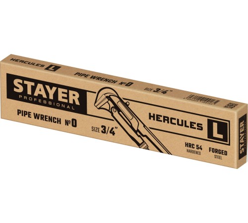 STAYER №0 3/4 215 мм ключ трубный рычажный 27331-0