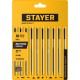 STAYER 140 мм, 10 предм., набор надфилей, Professional (16011-H10)