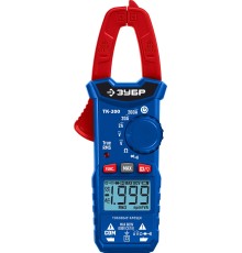 ЗУБР ТК200 Цифровые токовые клещи (59828) ЗУБР ТК200 Цифровые токовые клещи (59828)
