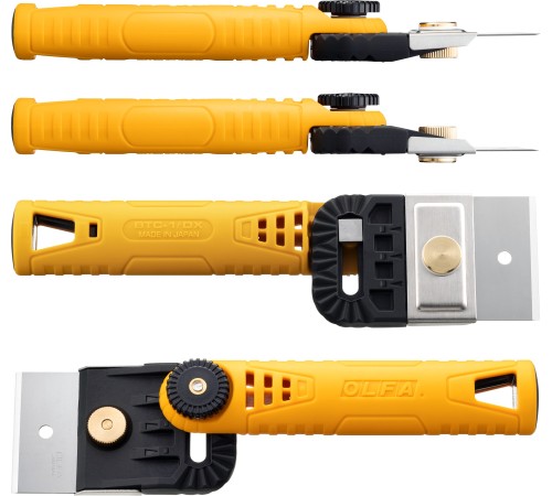 OLFA Hobby Craft Models, для реза кожи, нож-скребок (OL-BTC-1/DX)