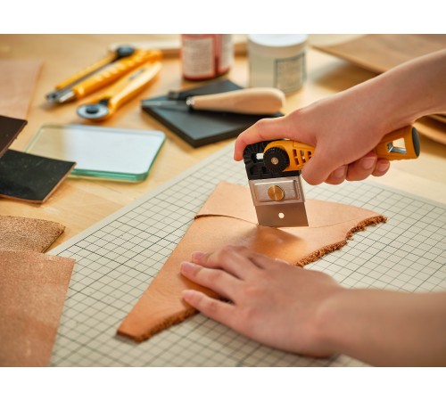 OLFA Hobby Craft Models, для реза кожи, нож-скребок (OL-BTC-1/DX)