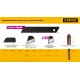 STAYER 18 мм, 10 шт, сегментированные черные особоострые лезвия (0920-S10)