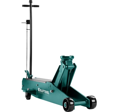 KRAFTOOL 10т, 160-560 мм, домкрат подкатной гидравлический, удлиненный High-Lift 43455-10 KRAFTOOL 10т, 160-560 мм, домкрат подкатной гидравлический, удлиненный High-Lift 43455-10