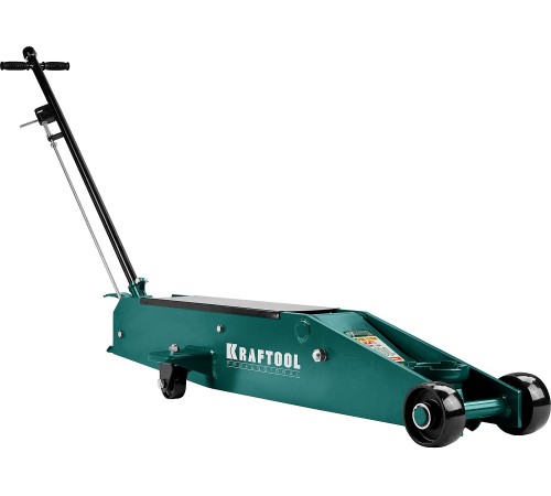 KRAFTOOL 10т, 160-560 мм, домкрат подкатной гидравлический, удлиненный High-Lift 43455-10 KRAFTOOL 10т, 160-560 мм, домкрат подкатной гидравлический, удлиненный High-Lift 43455-10