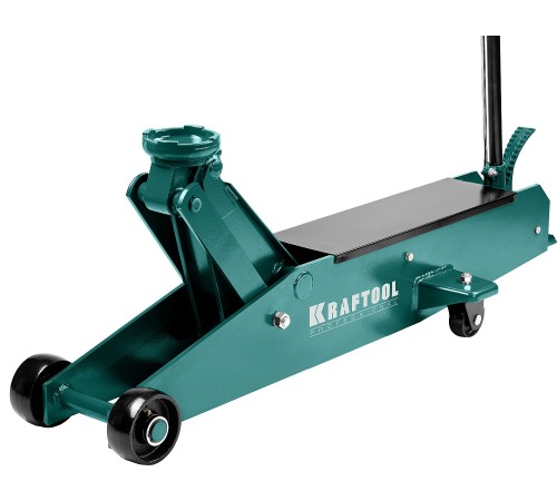 KRAFTOOL 10т, 160-560 мм, домкрат подкатной гидравлический, удлиненный High-Lift 43455-10 KRAFTOOL 10т, 160-560 мм, домкрат подкатной гидравлический, удлиненный High-Lift 43455-10