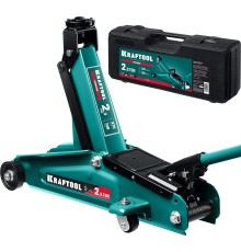 KRAFTOOL RIGID, 130 - 375 мм, подкатной домкрат с увеличенным подъемом (43452-2-K)