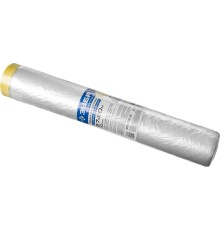 ЗУБР 20 м x 2.7 м, 10 мкм, HDPE, пленка укрывная с клейкой лентой, Профессионал (12250-270-20)