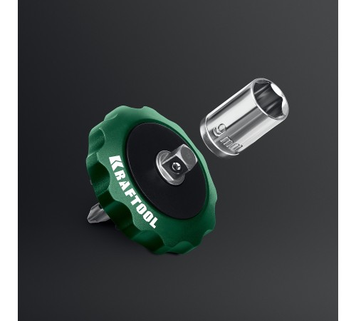 KRAFTOOL SPACE Ratchet суперкомпактная реверсивная трещотка для бит и головок (25890) KRAFTOOL SPACE Ratchet суперкомпактная реверсивная трещотка для бит и головок (25890)