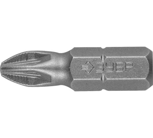 ЗУБР PZ2, 25 мм, 2 шт., биты кованые МАСТЕР 26003-2-25-2 ЗУБР PZ2, 25 мм, 2 шт., биты кованые МАСТЕР 26003-2-25-2
