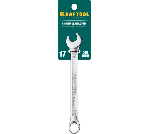 KRAFTOOL 17 мм, комбинированный гаечный ключ 27079-17_z01 KRAFTOOL 17 мм, комбинированный гаечный ключ 27079-17_z01
