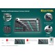 KRAFTOOL 12 шт, 6 - 22 мм, набор комбинированных гаечных ключей 27079-H12E
