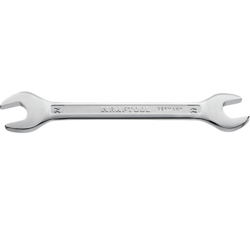 KRAFTOOL 22х24 мм, Cr-V сталь, хромированный, гаечный ключ рожковый 27033-22-24_z01 KRAFTOOL 22х24 мм, Cr-V сталь, хромированный, гаечный ключ рожковый 27033-22-24_z01