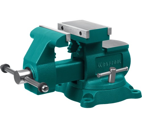 KRAFTOOL Reversible 140 мм, расход 273 мм, Слесарные тиски (32705-140) KRAFTOOL Reversible 140 мм, расход 273 мм, Слесарные тиски (32705-140)