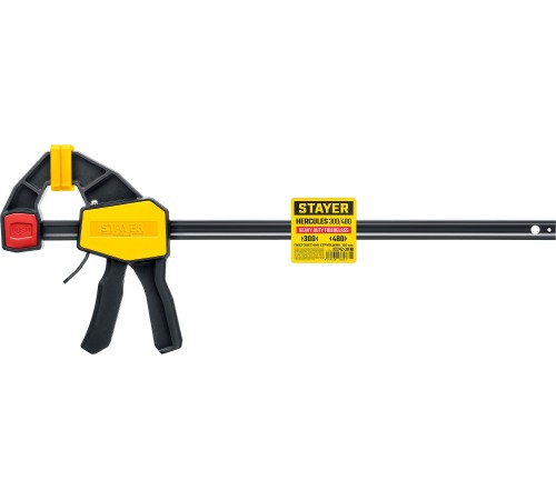 STAYER Hercules, 300/480 мм, пистолетная струбцина, Professional (32242-30) STAYER Hercules, 300/480 мм, пистолетная струбцина, Professional (32242-30)