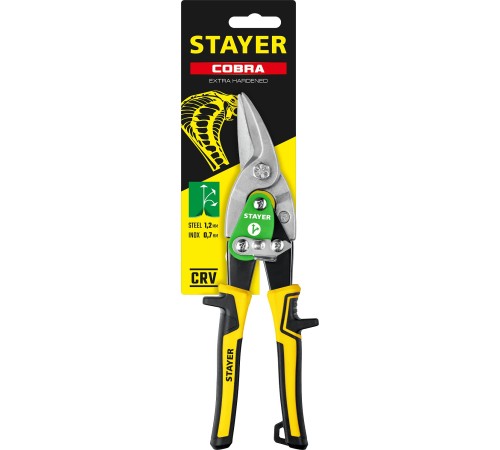 STAYER 260 мм, правые ножницы по металлу Cobra 23055-R_z01 Master STAYER 260 мм, правые ножницы по металлу Cobra 23055-R_z01 Master