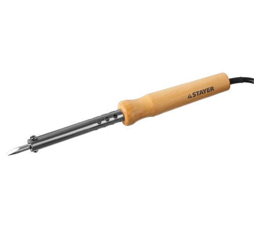 STAYER 60 Вт, 220 В, клин, деревянная рукоятка, электропаяльник Maxterm 55310-60 Master STAYER 60 Вт, 220 В, клин, деревянная рукоятка, электропаяльник Maxterm 55310-60 Master