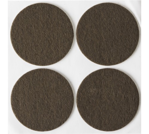 STAYER 4 шт., 50 мм, фетровые, накладки самоклеящиеся на мебельные ножки 40910-50
