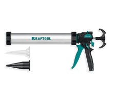 KRAFTOOL ULTRA 600 мл, регулировка силы давления, вариативная антикапельная система, универсальный закрытый пистолет для герметика (06677-60) KRAFTOOL ULTRA 600 мл, регулировка силы давления, вариативная антикапельная система, универсальный закрытый пистолет для герметика (06677-60)