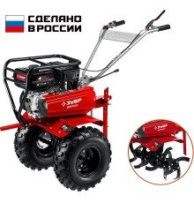 ЗУБР 7 л.с., усиленный мотоблок с понижающей передачей (МТУ-450)