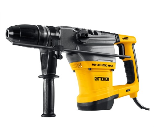 STEHER 40 мм, 1250 Вт, перфоратор SDS-Max (HD-40-1250 MAX) STEHER 40 мм, 1250 Вт, перфоратор SDS-Max (HD-40-1250 MAX)