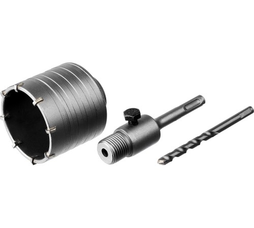 СИБИН Ø 68 мм, коронка по бетону с державкой 29216-68