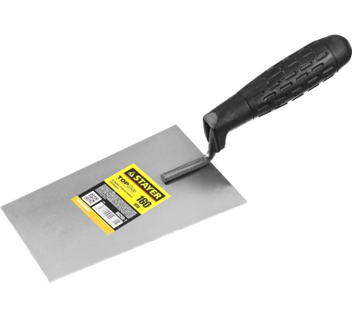 STAYER 185 x 120 x 100 мм, пластмассовая ручка, кельма отделочника 08250-1
