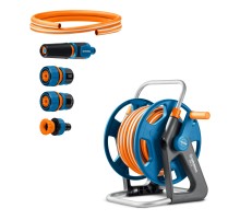 GRINDA HRK-25, шланг 25м x 1/2″, поливочный набор 4 предмета, стальные опоры, катушка со шлангом в комплекте ProLine (428460) GRINDA HRK-25, шланг 25м x 1/2″, поливочный набор 4 предмета, стальные опоры, катушка со шлангом в комплекте ProLine (428460)