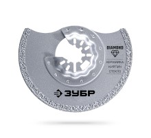 ЗУБР DIAMOND 85x2.2 мм полотно дисковое с алмазным зерном Р40: керамика, мрамор, стекло, кирпич (15584-85)