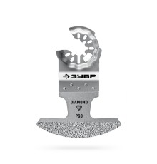ЗУБР DIAMOND 70x1.6 мм полотно с алмазным зерном Р60: керамика, мрамор, стекло, кирпич (15585-70-1.6)