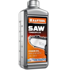 KRAFTOOL TimberPlus, 1 л, цепное полусинтетическое масло для бензо и электропил (41521-1)