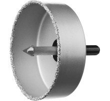 ЗУБР 89 мм, L 25 мм, карбид вольфрама, коронка-чашка, Профессионал (33360-089)