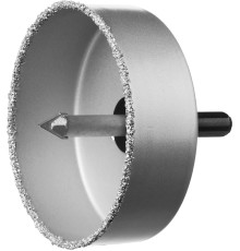 ЗУБР 89 мм, L 25 мм, карбид вольфрама, коронка-чашка, Профессионал (33360-089)