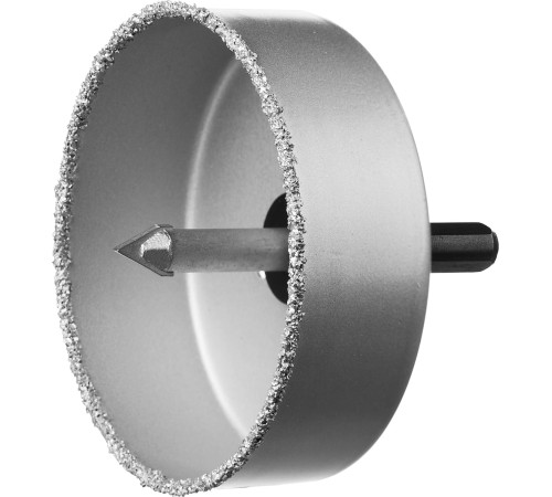 ЗУБР 89 мм, L 25 мм, карбид вольфрама, коронка-чашка, Профессионал (33360-089)
