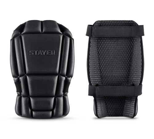 STAYER UNIVERSAL 2 в 1 вставка-наколенники защитные из ЭВА, 2 крепежных ремня (11197)