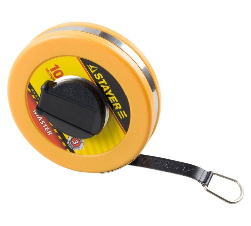 STAYER 10 м, фиберглассовая мерная лента (3415-10)