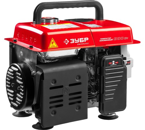 Бензиновый генератор, 800 Вт, ЗУБР