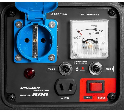 Бензиновый генератор, 800 Вт, ЗУБР