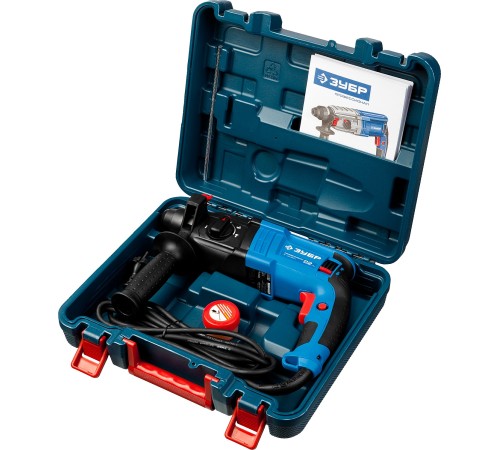 ЗУБР 22 мм, 650 Вт, перфоратор SDS Plus, Профессионал (ЗП-22-650 К)