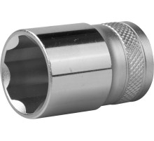 KRAFTOOL SUPER-LOCK, 1/2″, 19 мм, торцовая головка (27801-19)