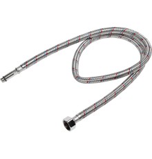 STAYER 1/2″, 1 м, гайка-штуцер, гибкая подводка с удлиненным штуцером для смесителей, Professional (51017-100)