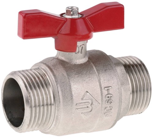 ЗУБР d 1/2″, ″папа-папа″, шаровой кран (51355-N-1/2)
