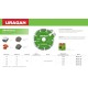 URAGAN UNIVERSAL 115 мм, диск алмазный отрезной сегментный (36705-115)