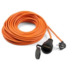 STAYER МС-215, ПВС 2x1.5 мм2, 20 м, 3500 Вт, IP44, силовой удлинитель-шнур (55028-20)