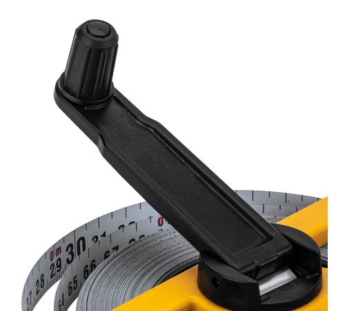 Рулетка геодезическая 30 м х 13 мм, открытый корпус, металлическая лента Denzel Рулетка геодезическая 30 м х 13 мм, открытый корпус, металлическая лента Denzel