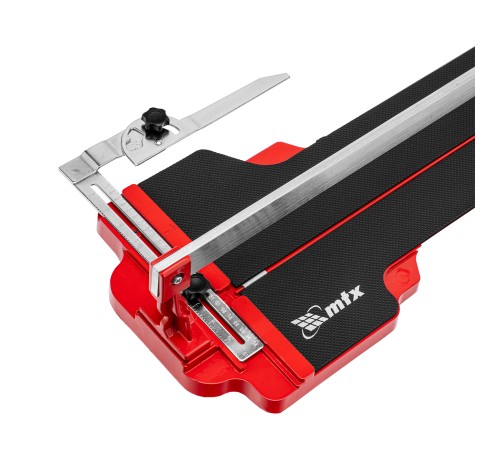 Плиткорез ручной монорельсовый 750 х 14 мм, ходовая каретка,9/4 рег. подшипников, литая станина// MTX