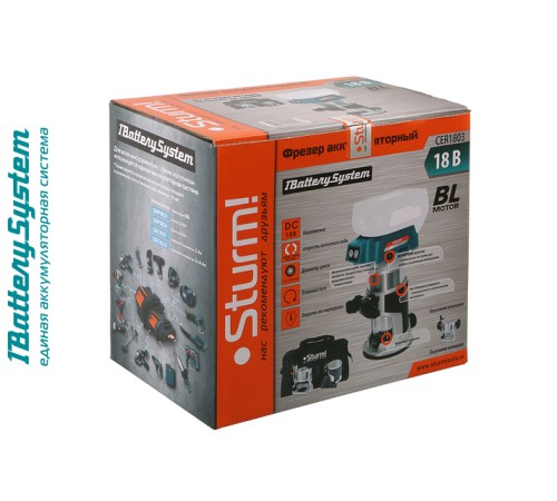 Аккумуляторный фрезер Sturm! CER1803 1BatterySystem
