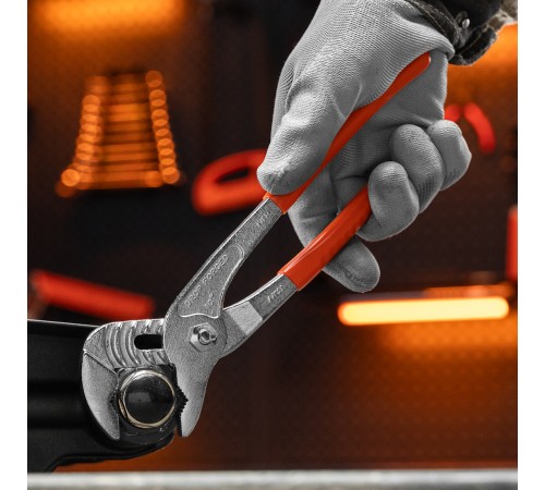 Клещи, 250 мм, переставные, рукоятки ПВХ Sparta